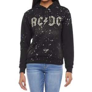 AC/DC Hooded Tie-Dye Sweatshirt